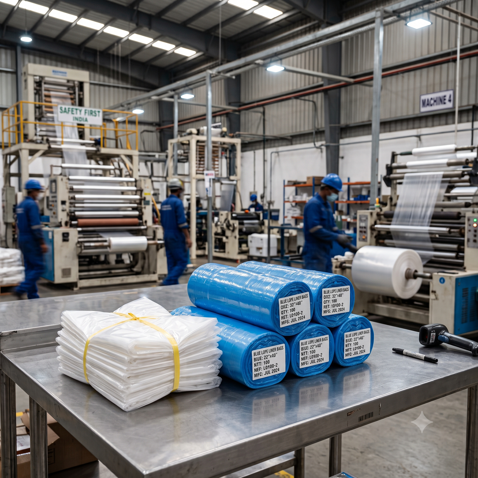 High Quality HDPE Liner Bags Manufacturer